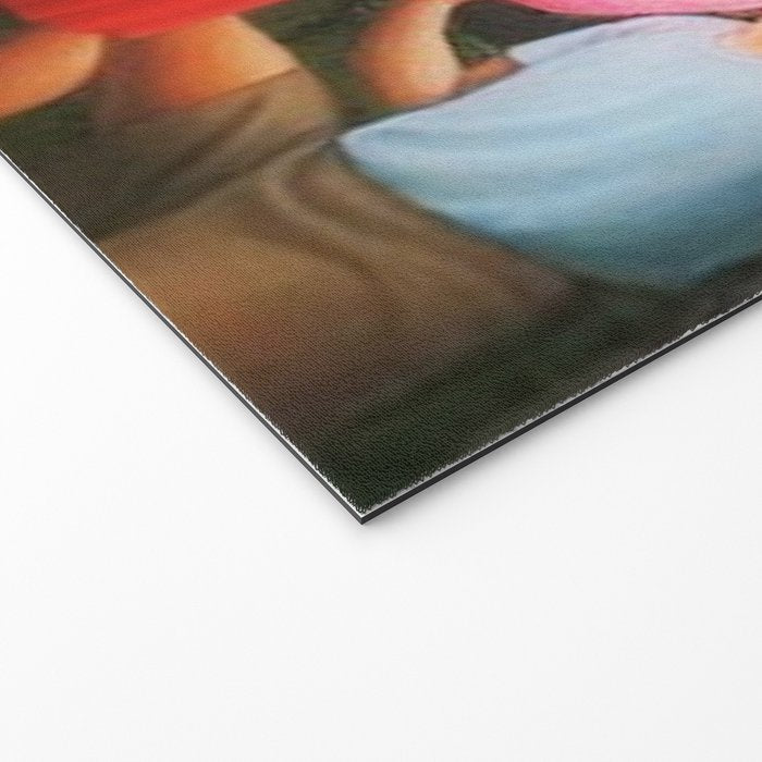 Classical Magic Realism Masterpiece 'Garden Party' by George Tooker Welcome Mat Gallery Image 2