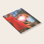 Classical Magic Realism Masterpiece 'Garden Party' by George Tooker Notebook Gallery Image 2