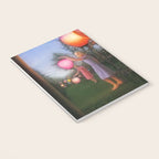 Classical Magic Realism Masterpiece 'Garden Party' by George Tooker Notebook Gallery Image 3