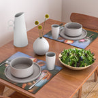 Classical Magic Realism Masterpiece 'Garden Party' by George Tooker Placemat Gallery Image 2