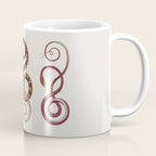 Albertus Seba Three Snakes Illustration  Coffee Mug Gallery Image 1
