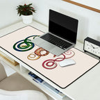 Albertus Seba Three Snakes Illustration  Desk Mat Gallery Image 2