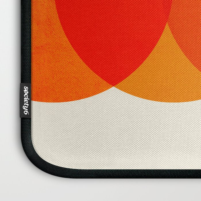Abstraction_COLOUR_CIRCLES_001 Laptop Sleeve Gallery Image 3