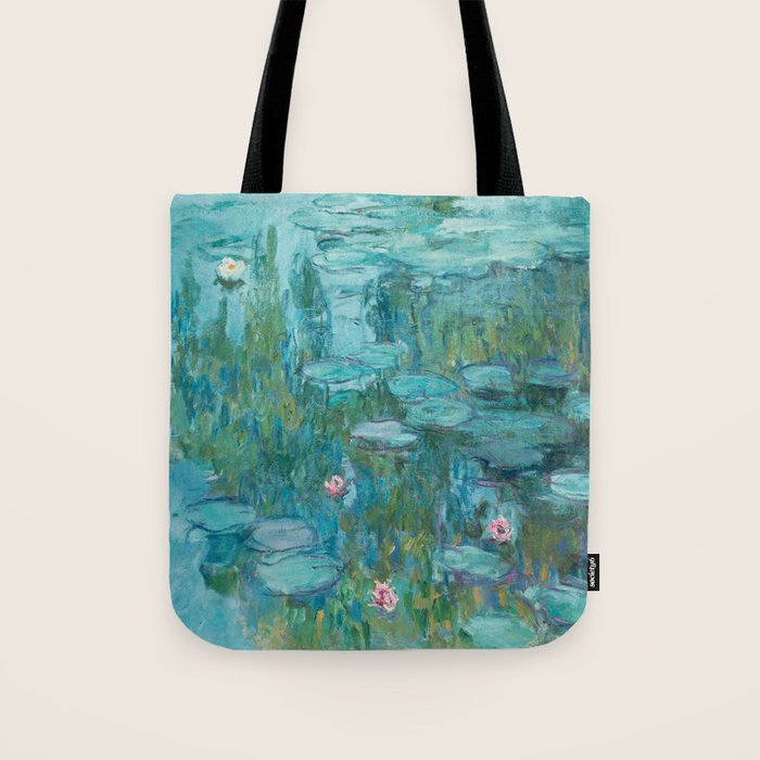 Monet - Water Lilies Tote Bag Gallery Image 1