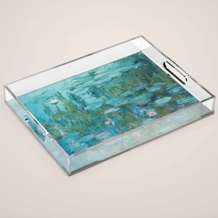 Monet - Water Lilies Acrylic Tray Gallery Image 1