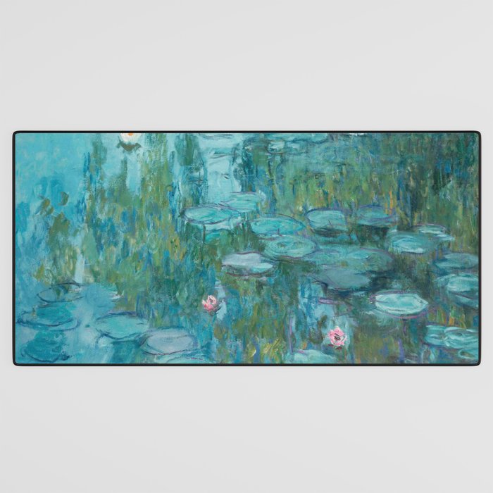 Monet - Water Lilies Desk Mat Gallery Image 3