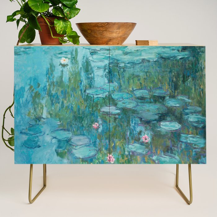 Monet - Water Lilies Credenza Gallery Image 1