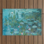 Monet - Water Lilies Outdoor Rug Gallery Image 1