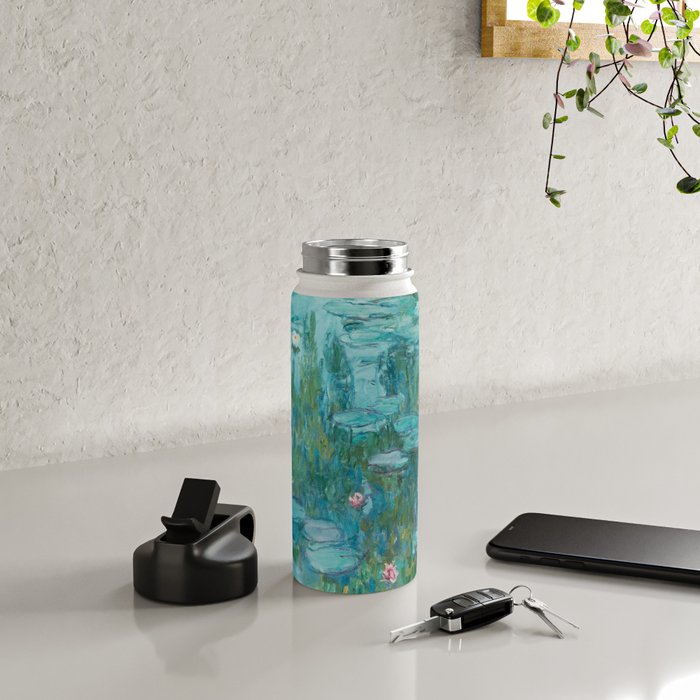 Monet - Water Lilies Water Bottle Gallery Image 4