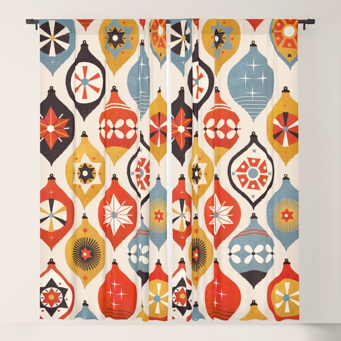 Christmas Tree Decorations Window Curtain Gallery Image 5