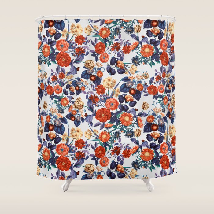 Summer Botanical Garden 2024 Shower Curtain Gallery Image 1