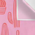 Hand drawn cactus plant art Wall Tapestry Gallery Image 3