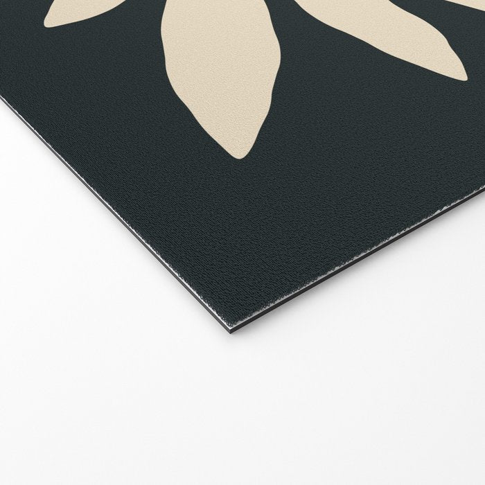 Star Leaf: Noir Welcome Mat Gallery Image 2