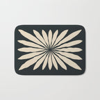 Star Leaf: Noir Bath Mat Gallery Image 1