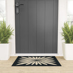 Star Leaf: Noir Welcome Mat Gallery Image 3