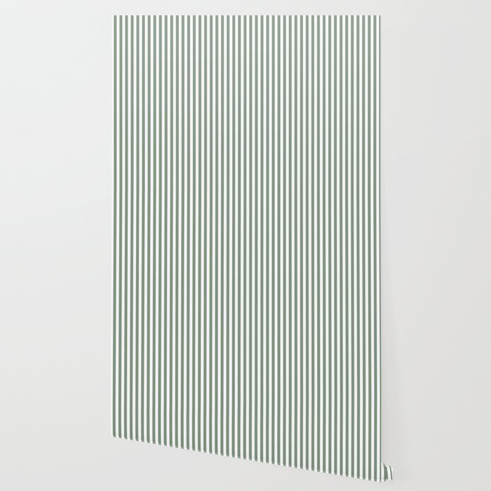 Sage Green Stripes Wallpaper Gallery Image 2