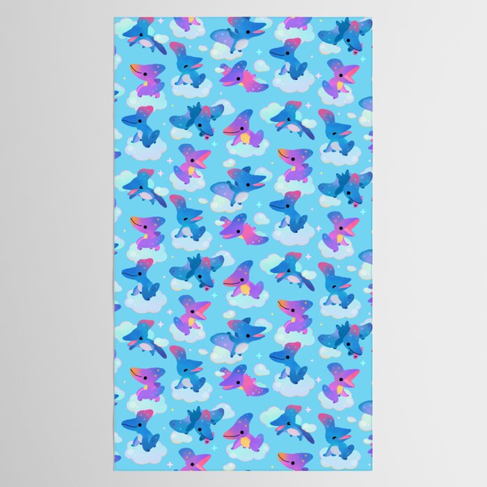 Pteranodon in the blue sky Tablecloth Gallery Image 2