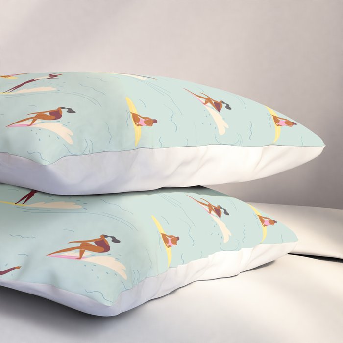 Waikiki beach Pillow Sham Gallery Image 3