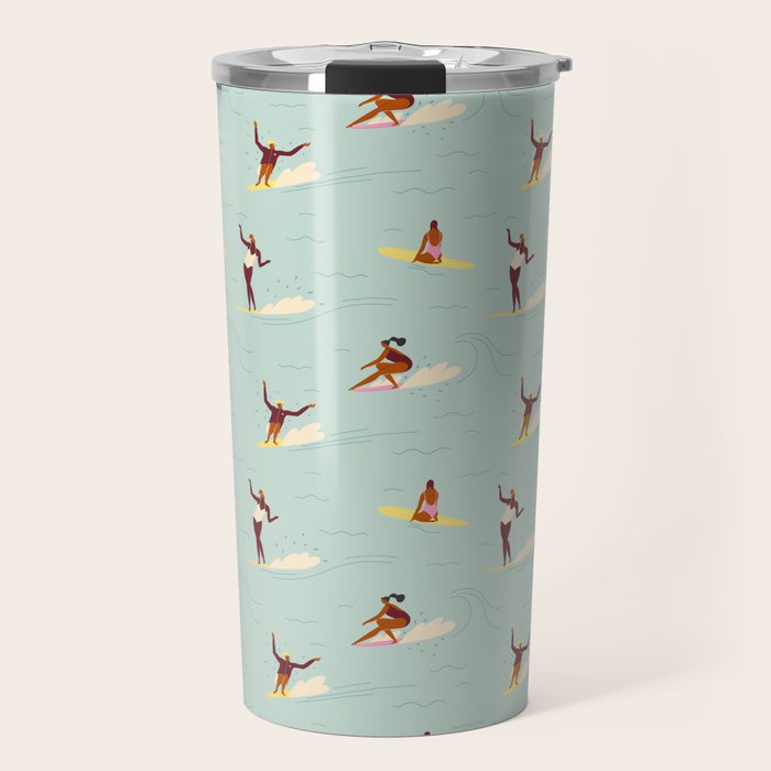 Waikiki beach Travel Mug Gallery Image 1