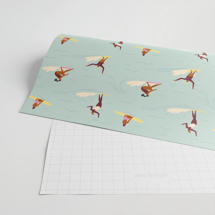 Waikiki beach Wrapping Paper Gallery Image 2