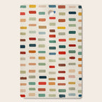 Colorful Minimalist Warm Tones Brush Strokes Design Cutting Board Gallery Image 1