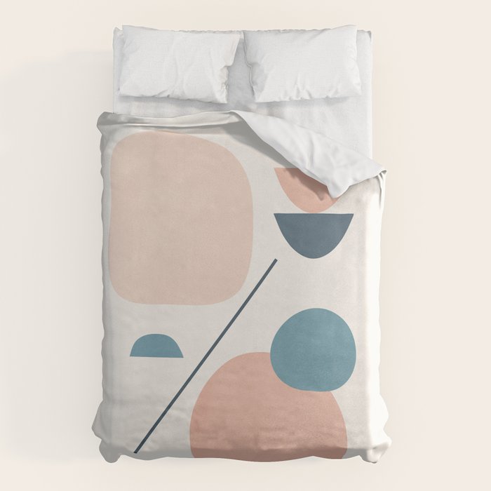 Abstract Minimal Shapes 33 Duvet Cover Gallery Image 6