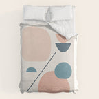 Abstract Minimal Shapes 33 Duvet Cover Gallery Image 6