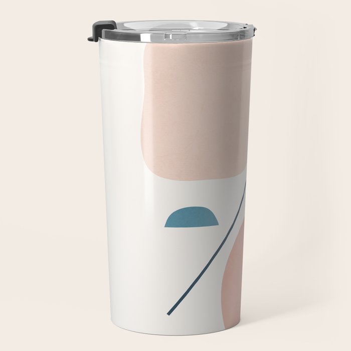 Abstract Minimal Shapes 33 Travel Mug Gallery Image 3