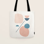 Abstract Minimal Shapes 33 Tote Bag Gallery Image 1