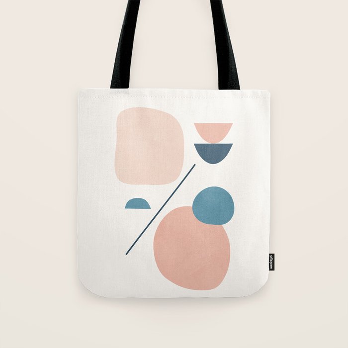 Abstract Minimal Shapes 33 Tote Bag Gallery Image 1