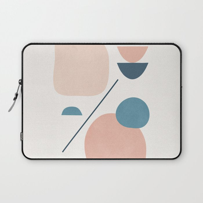 Abstract Minimal Shapes 33 Laptop Sleeve Gallery Image 1