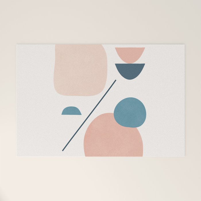 Abstract Minimal Shapes 33 Welcome Mat Gallery Image 1