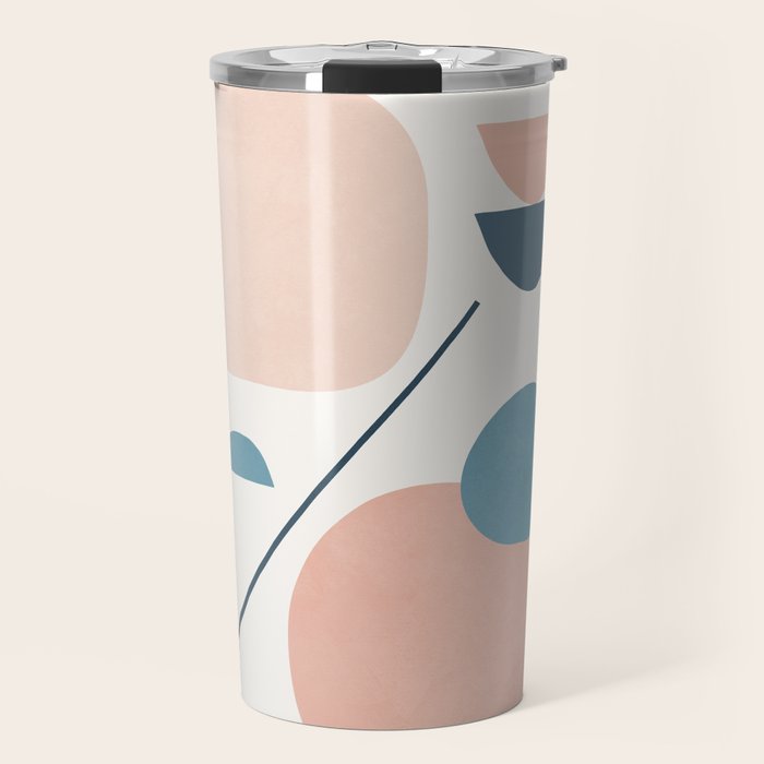 Abstract Minimal Shapes 33 Travel Mug Gallery Image 1