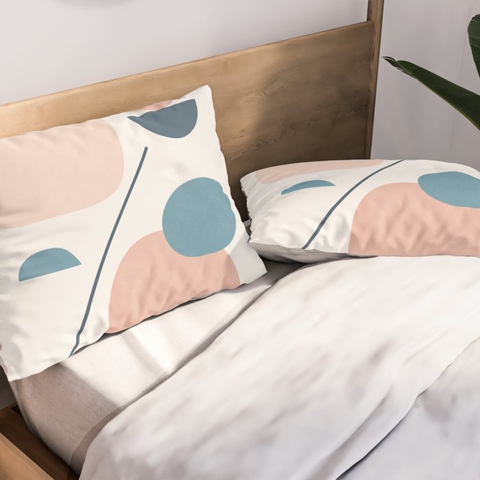 Abstract Minimal Shapes 33 Pillow Sham Gallery Image 2