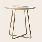 Abstract Minimal Shapes 33 Side Table Gallery Image 1
