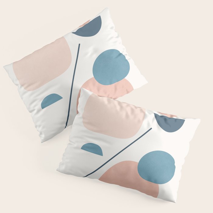 Abstract Minimal Shapes 33 Pillow Sham Gallery Image 3