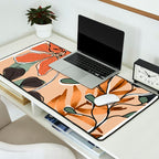 Elegant Botanical Line Art 1 Desk Mat Gallery Image 2