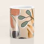 Elegant Botanical Line Art 1 Coffee Mug Gallery Image 4