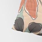Elegant Botanical Line Art 1 Pillow Sham Gallery Image 4