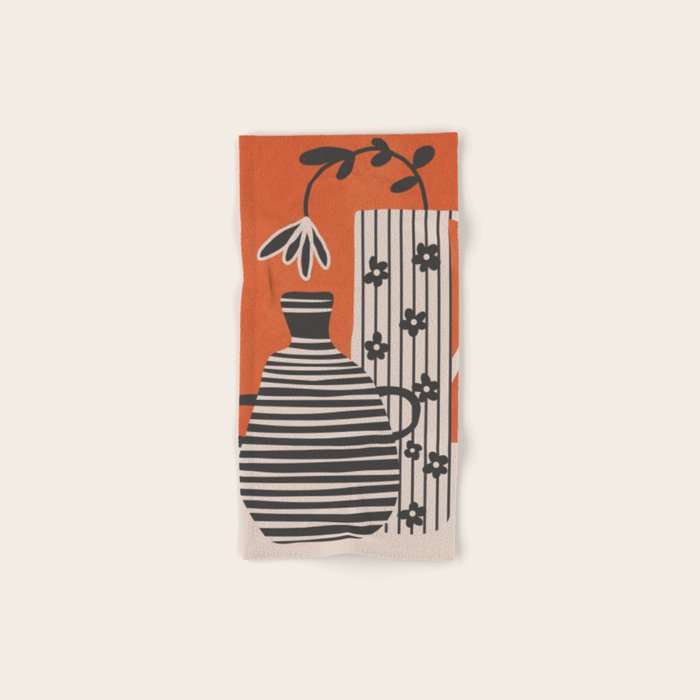 Patterned Stillness 5 Bath Towel Gallery Image 1
