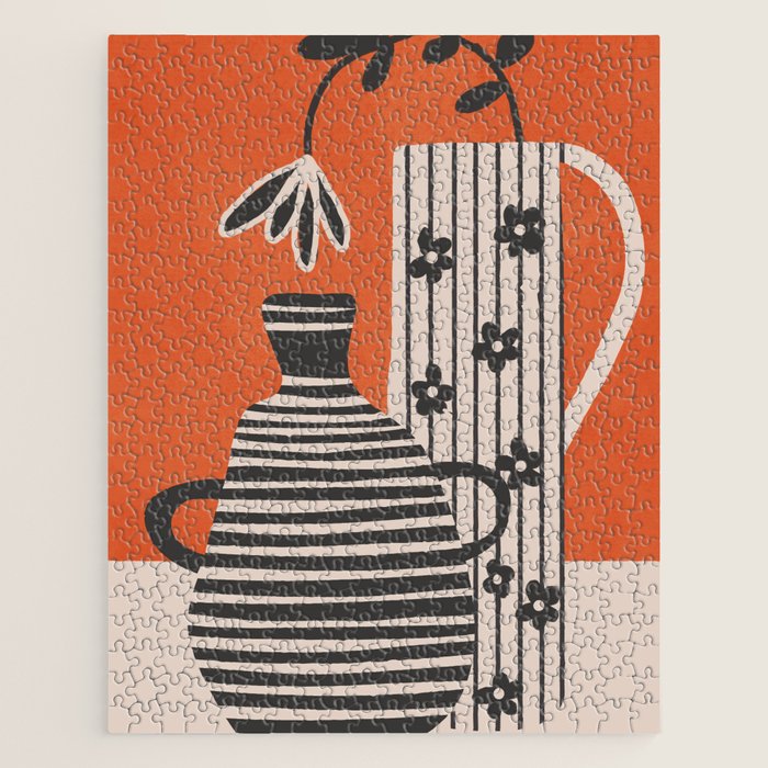 Patterned Stillness 5 Jigsaw Puzzle Gallery Image 1