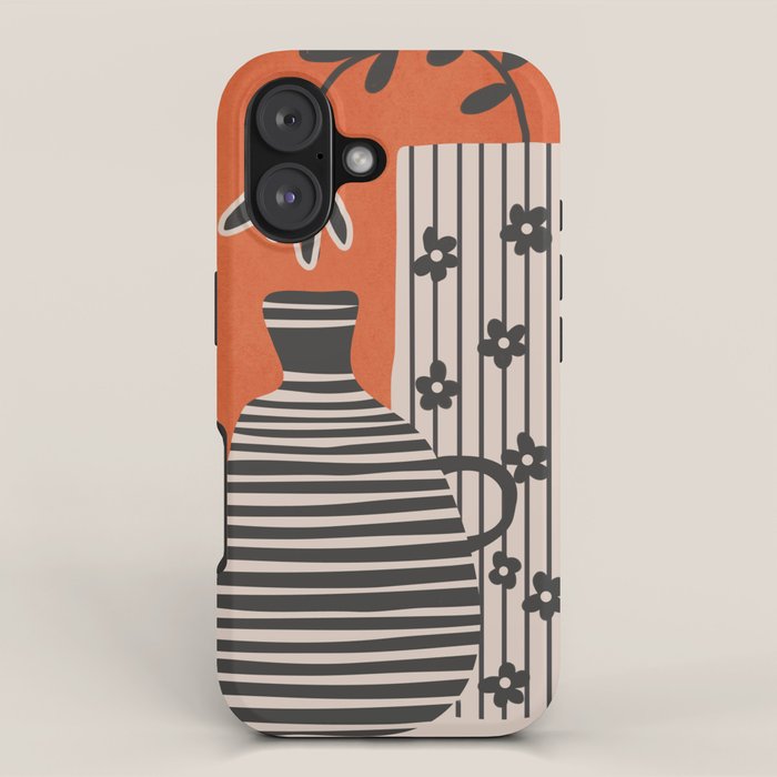 Patterned Stillness 5 iPhone Case Gallery Image 1