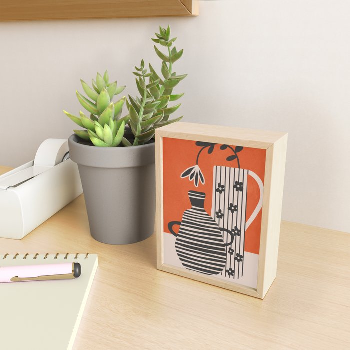 Patterned Stillness 5 Mini Art Print Gallery Image 2