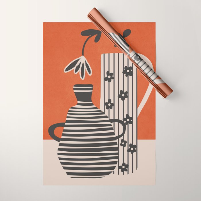 Patterned Stillness 5 Wrapping Paper Gallery Image 1