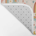 Rainbow Party Theme Bath Mat Gallery Image 2