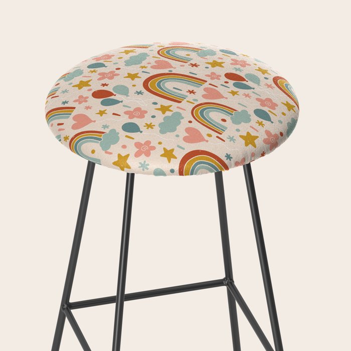 Rainbow Party Theme Stool Gallery Image 2