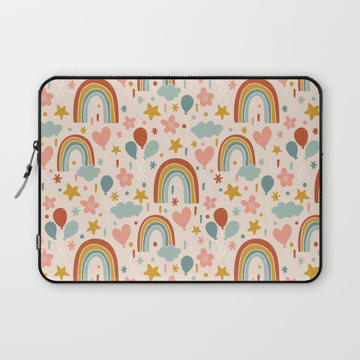 Rainbow Party Theme Laptop Sleeve Gallery Image 1
