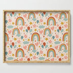 Rainbow Party Theme Serving Tray Gallery Image 1
