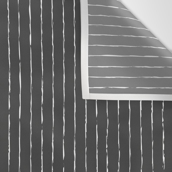 Lines III (Dark Gray) Wall Tapestry Gallery Image 3