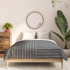 Lines III (Dark Gray) Comforter Gallery Image 3